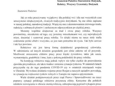 Zdjęcie z dożynek