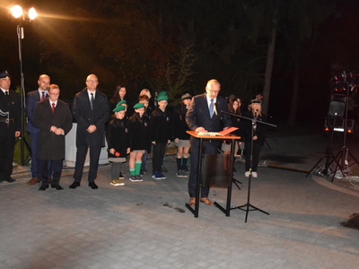 Zdjęcie obchodów 83 rocznicy Wybuchu II Wojny Światowej