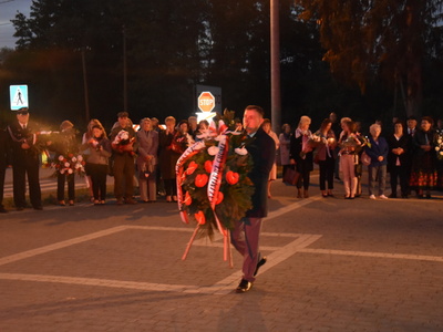 Zdjęcie obchodów 83 rocznicy Wybuchu II Wojny Światowej