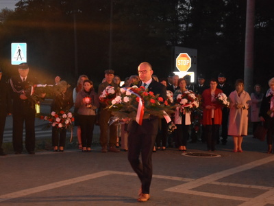 Zdjęcie obchodów 83 rocznicy Wybuchu II Wojny Światowej