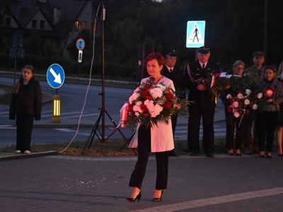 Zdjęcie obchodów 83 rocznicy Wybuchu II Wojny Światowej