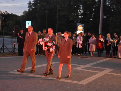 Zdjęcie obchodów 83 rocznicy Wybuchu II Wojny Światowej