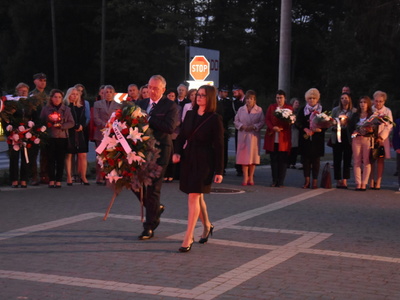 Zdjęcie obchodów 83 rocznicy Wybuchu II Wojny Światowej