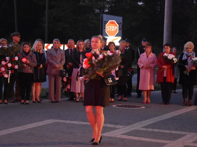 Zdjęcie obchodów 83 rocznicy Wybuchu II Wojny Światowej