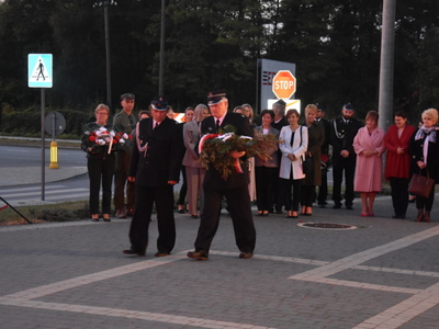 Zdjęcie obchodów 83 rocznicy Wybuchu II Wojny Światowej