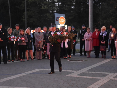 Zdjęcie obchodów 83 rocznicy Wybuchu II Wojny Światowej