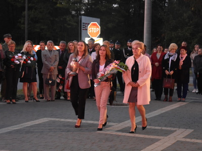 Zdjęcie obchodów 83 rocznicy Wybuchu II Wojny Światowej
