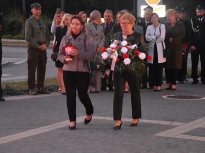 Zdjęcie obchodów 83 rocznicy Wybuchu II Wojny Światowej
