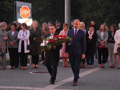 Zdjęcie obchodów 83 rocznicy Wybuchu II Wojny Światowej