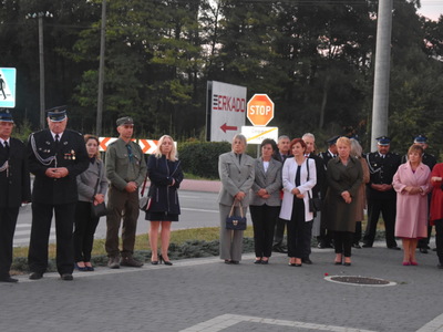 Zdjęcie obchodów 83 rocznicy Wybuchu II Wojny Światowej