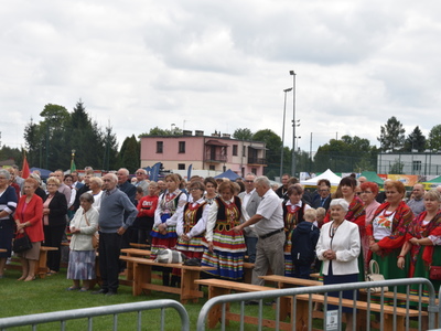 Zdjęcie z Dożynek Powiatowo - Gminnych w Trzydniku Dużym