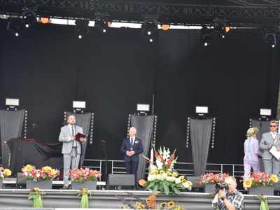 Zdjęcie z Dożynek Powiatowo - Gminnych w Trzydniku Dużym