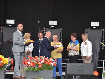 Zdjęcie z Dożynek Powiatowo - Gminnych w Trzydniku Dużym