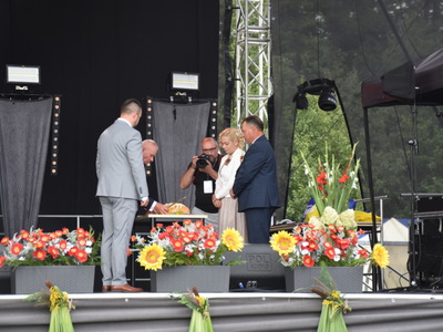 Zdjęcie z Dożynek Powiatowo - Gminnych w Trzydniku Dużym