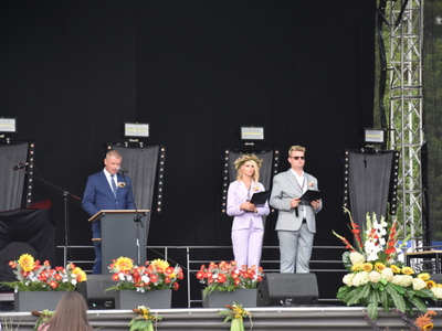Zdjęcie z Dożynek Powiatowo - Gminnych w Trzydniku Dużym