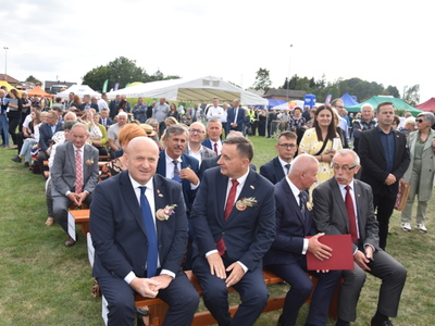 Zdjęcie z Dożynek Powiatowo - Gminnych w Trzydniku Dużym