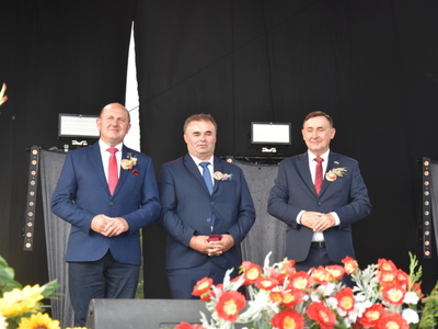 Zdjęcie z Dożynek Powiatowo - Gminnych w Trzydniku Dużym