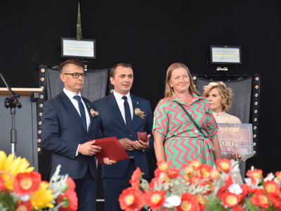Zdjęcie z Dożynek Powiatowo - Gminnych w Trzydniku Dużym