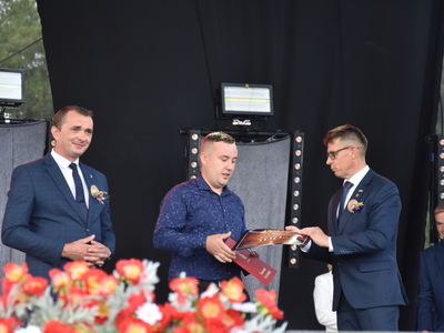 Zdjęcie z Dożynek Powiatowo - Gminnych w Trzydniku Dużym