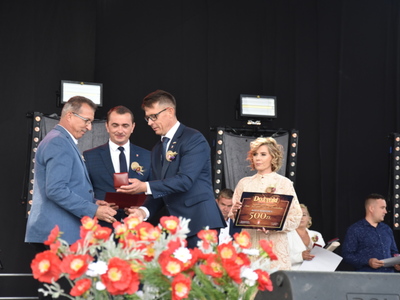 Zdjęcie z Dożynek Powiatowo - Gminnych w Trzydniku Dużym