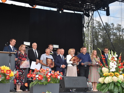 Zdjęcie z Dożynek Powiatowo - Gminnych w Trzydniku Dużym