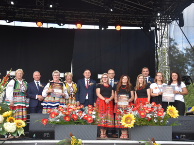Zdjęcie z Dożynek Powiatowo - Gminnych w Trzydniku Dużym