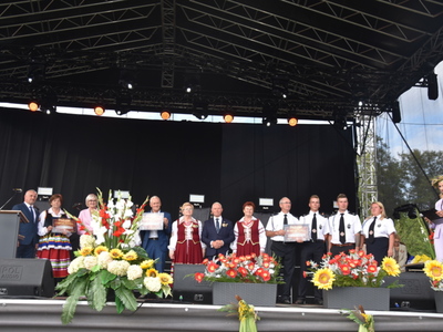 Zdjęcie z Dożynek Powiatowo - Gminnych w Trzydniku Dużym
