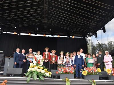Zdjęcie z Dożynek Powiatowo - Gminnych w Trzydniku Dużym