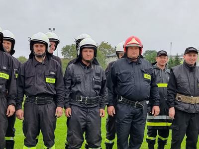 Zdjęcie z Międzygminnych Zawodów Sportowo - Pożarniczych