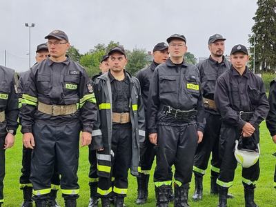 Zdjęcie z Międzygminnych Zawodów Sportowo - Pożarniczych