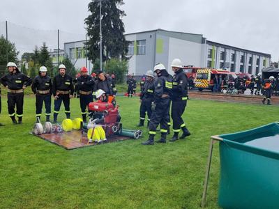 Zdjęcie z Międzygminnych Zawodów Sportowo - Pożarniczych