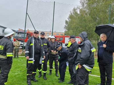 Zdjęcie z Międzygminnych Zawodów Sportowo - Pożarniczych