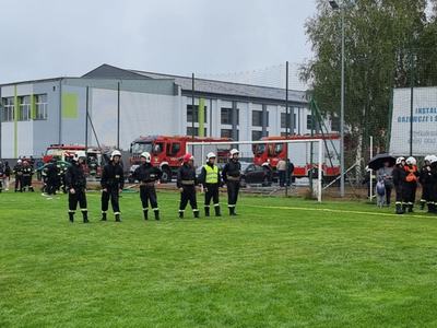 Zdjęcie z Międzygminnych Zawodów Sportowo - Pożarniczych