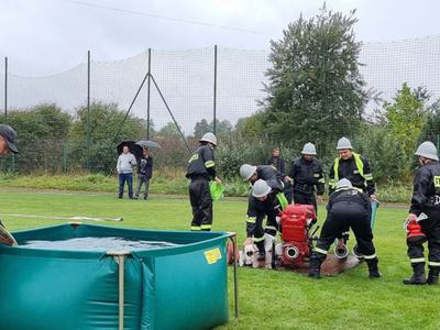 Zdjęcie z Międzygminnych Zawodów Sportowo - Pożarniczych
