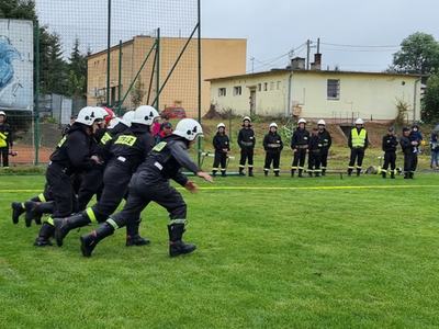 Zdjęcie z Międzygminnych Zawodów Sportowo - Pożarniczych