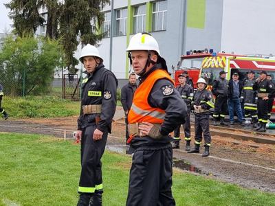 Zdjęcie z Międzygminnych Zawodów Sportowo - Pożarniczych