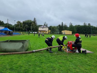 Zdjęcie z Międzygminnych Zawodów Sportowo - Pożarniczych