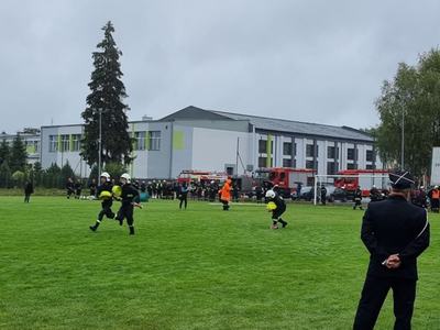 Zdjęcie z Międzygminnych Zawodów Sportowo - Pożarniczych