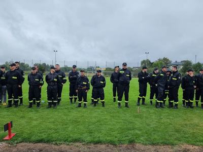 Zdjęcie z Międzygminnych Zawodów Sportowo - Pożarniczych
