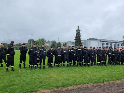Zdjęcie z Międzygminnych Zawodów Sportowo - Pożarniczych