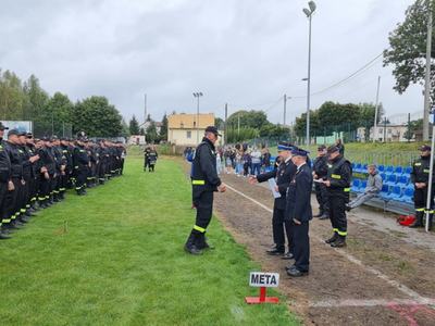 Zdjęcie z Międzygminnych Zawodów Sportowo - Pożarniczych