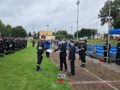 Zdjęcie z Międzygminnych Zawodów Sportowo - Pożarniczych
