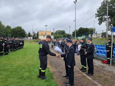 Zdjęcie z Międzygminnych Zawodów Sportowo - Pożarniczych