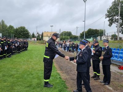 Zdjęcie z Międzygminnych Zawodów Sportowo - Pożarniczych