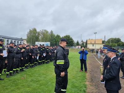 Zdjęcie z Międzygminnych Zawodów Sportowo - Pożarniczych