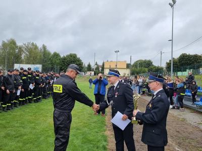 Zdjęcie z Międzygminnych Zawodów Sportowo - Pożarniczych