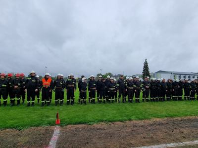 Zdjęcie z Międzygminnych Zawodów Sportowo - Pożarniczych