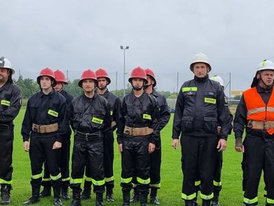 Zdjęcie z Międzygminnych Zawodów Sportowo - Pożarniczych