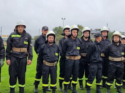 Zdjęcie z Międzygminnych Zawodów Sportowo - Pożarniczych