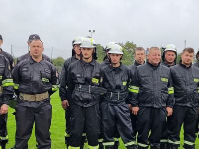 Zdjęcie z Międzygminnych Zawodów Sportowo - Pożarniczych